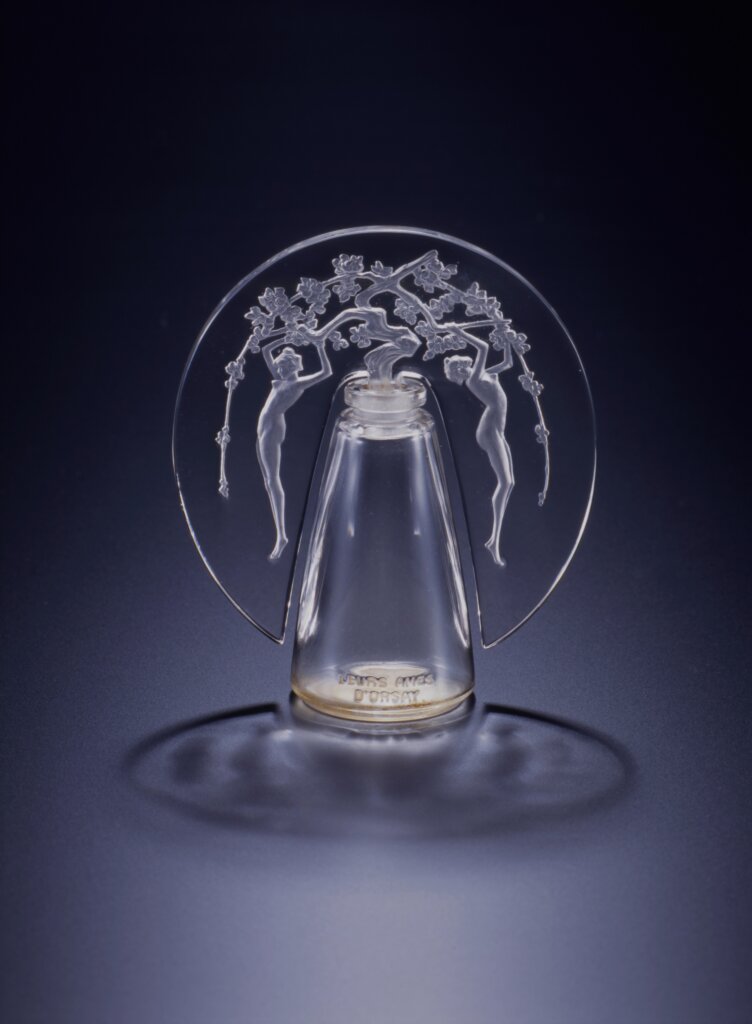 ルネ・ラリック《香水瓶「彼女たちの魂」（ドルセー社）》1913年、箱根ラリック美術館蔵