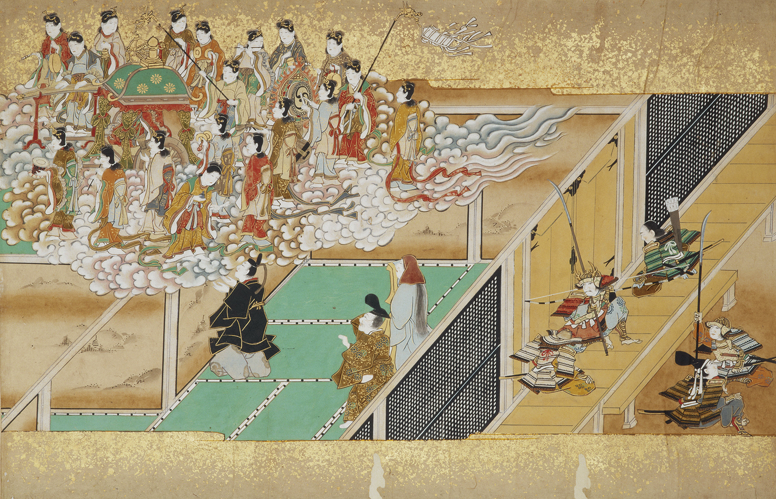 《竹取物語絵巻》（部分）江戸・17世紀　泉屋博古館