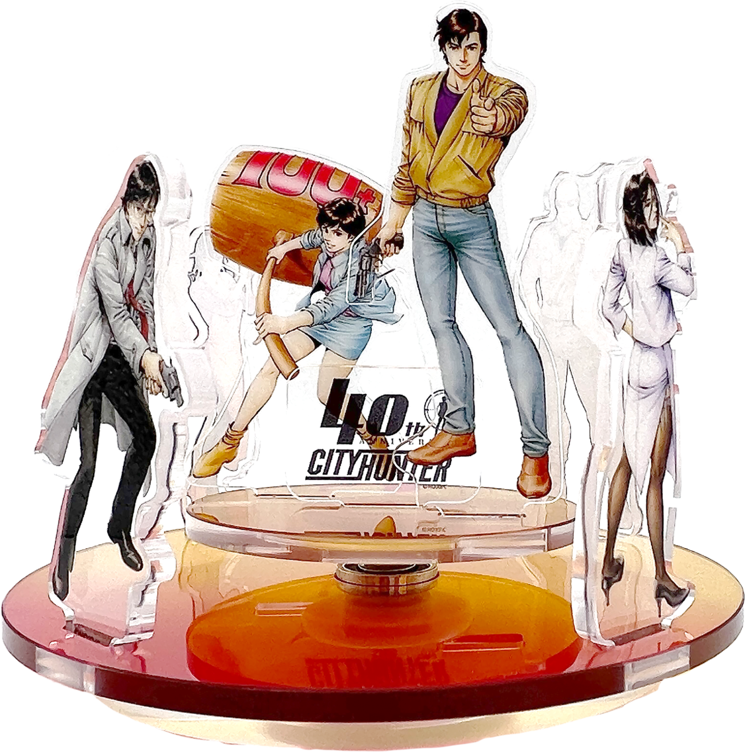 Acrylique Stand Rotatif City Hunter Exhibition Forever City Hunter main image 0