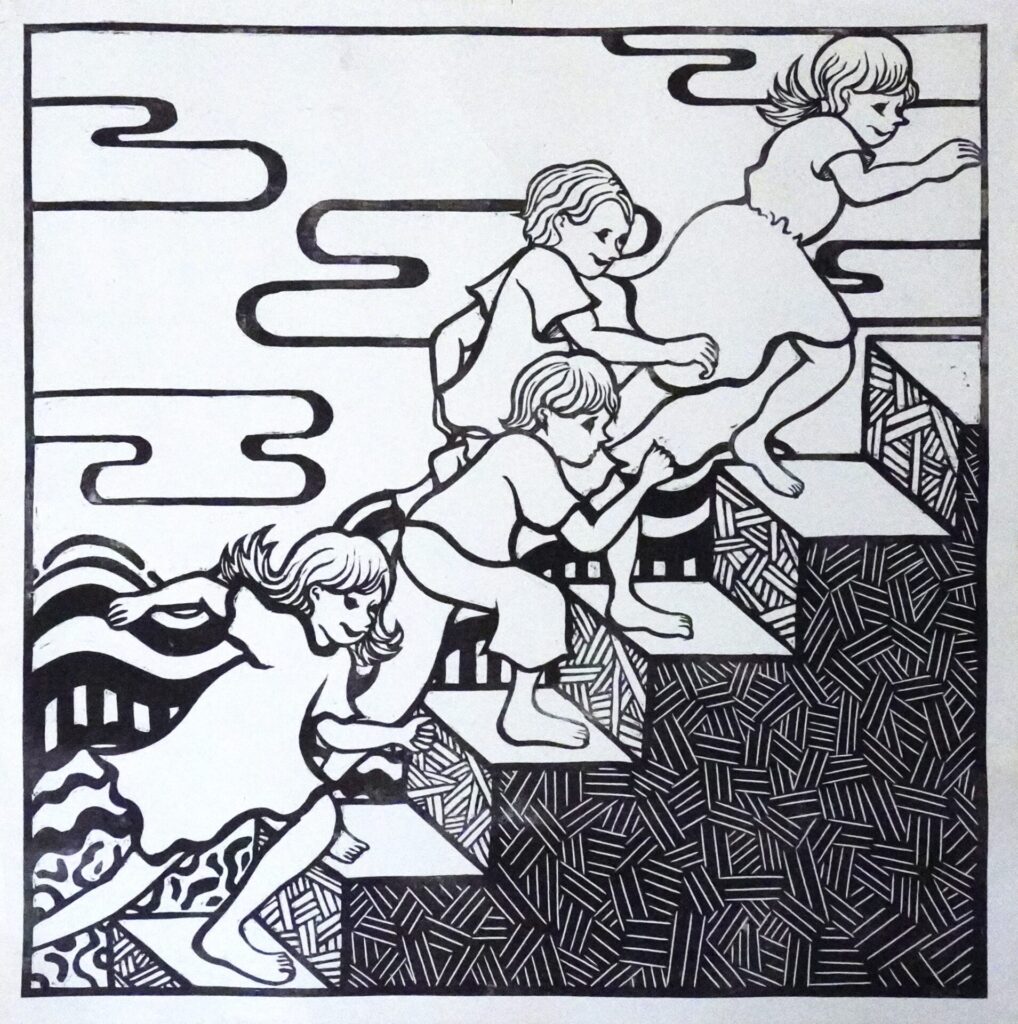 展示作品《カフカの階段No.3》