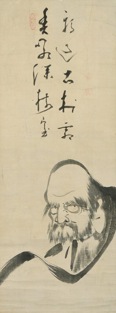 白隠慧鶴《達磨図》／元文