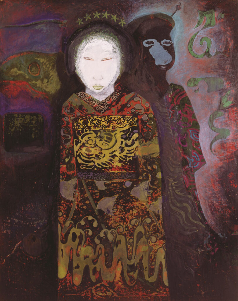 中村正義《うしろの人》