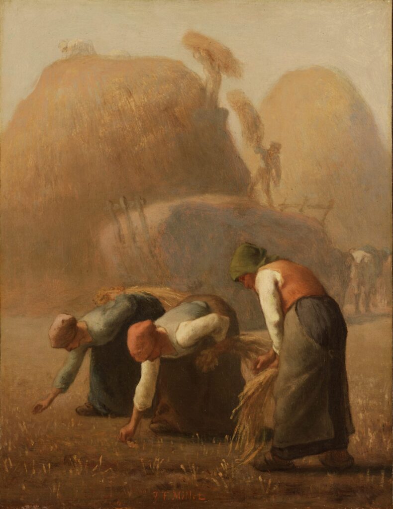 ジャン=フランソワ・ミレー《落ち穂拾い、夏》