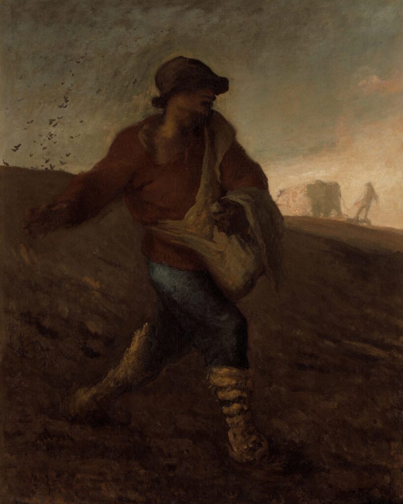 ジャン=フランソワ・ミレー 《種をまく人》