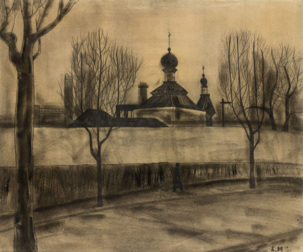 《ニコライ堂》松本竣介