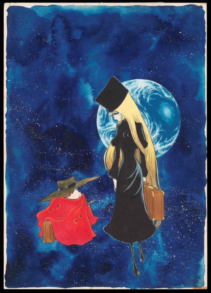 『銀河鉄道999』第7巻カバーイラスト　松本零士