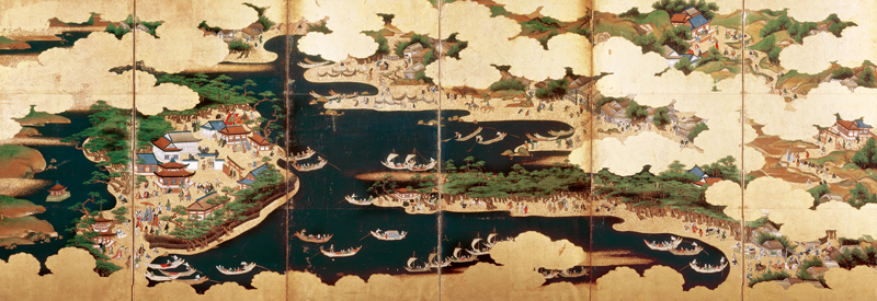 《和歌浦天橋立図屏風》