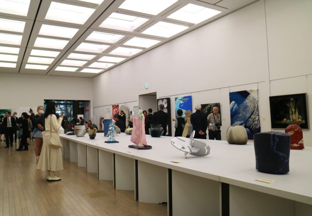 日展会場風景 工芸美術 2025年