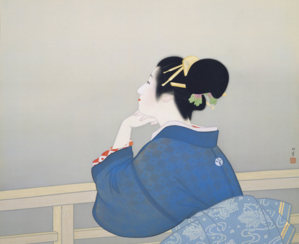 待月(上村松園)