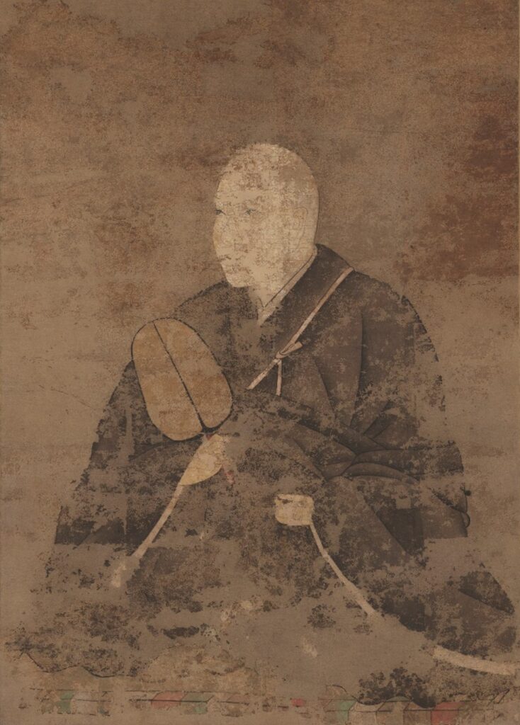伝鑁阿上人自画像