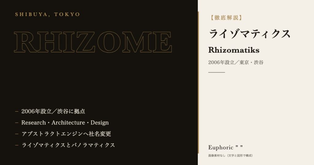 クリエイティブ集団『ライゾマティクス』とは、どんな集団なのか！？