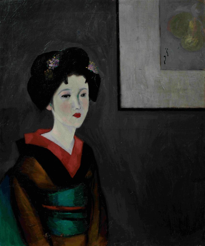 竹久夢二《黄八丈》