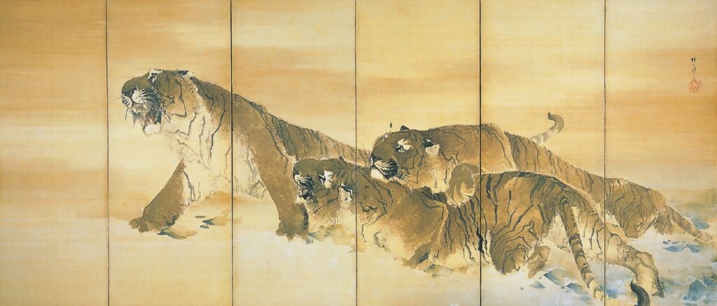木島櫻谷《咆哮》