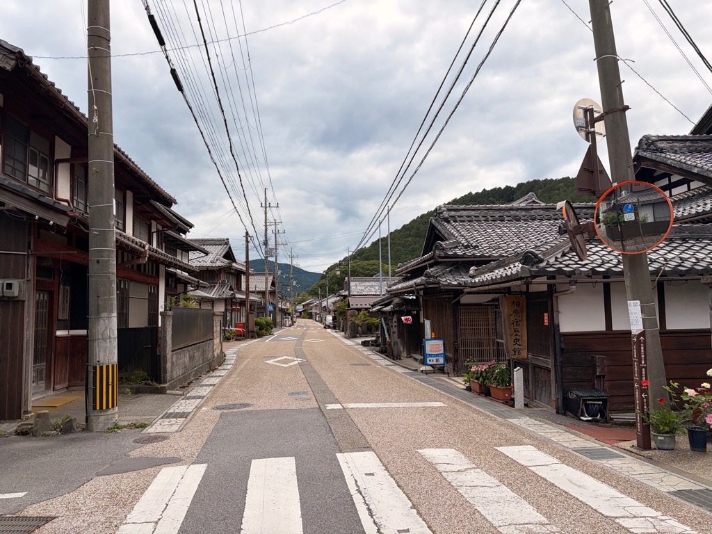 会場②柏原宿歴史館付近