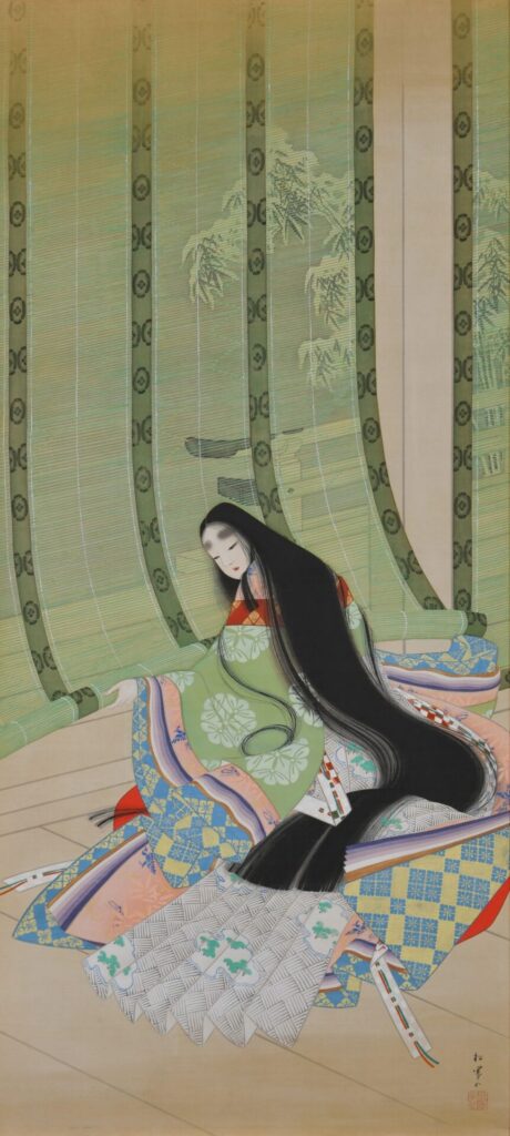 上村松園《清少納言》