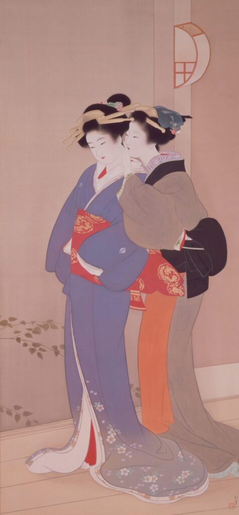上村松園《春宵》