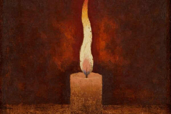 髙島野十郎《蝋燭》