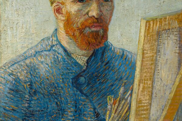 フィンセント・ファン・ゴッホ 《画家としての自画像》 1887 年12 月-1888 年2 月 油彩、カンヴァス 65.1×50cm ファン・ゴッホ美術館、アムステルダム（フィンセント・ファン・ゴッホ財団） Van Gogh Museum, Amsterdam (Vincent van Gogh Foundation)