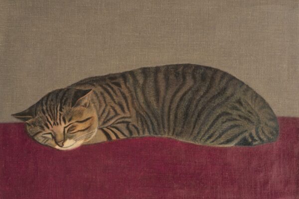 展示作品 長谷川潾ニ郎 《猫》