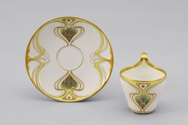 《植物文カップ＆ソーサー》KPMベルリン