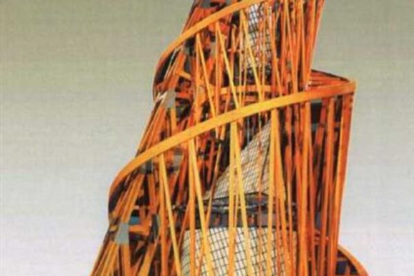 出典:Model of the monument III International, WIKIART, https://www.wikiart.org/