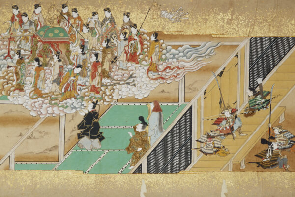 《竹取物語絵巻》（部分）江戸・17世紀　泉屋博古館