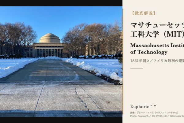 マサチューセッツ工科大学(MIT)とは？アート＆デザイン世界6位の理由を解説