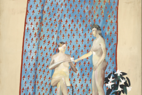 出典: 《Seated Woman Being Served Tea by Standing Companion》(
1963), MoMA, moma.org