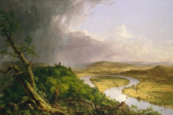 出典: 《The Oxbow》, wikiart, wikiart.org