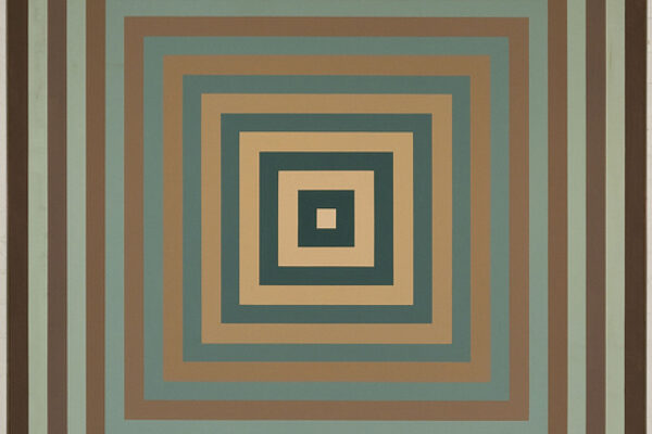 出典：Compenetrazione quadrangolare di due ordini di chiarezze di tonalità nm 498 ca. (blu) e 587 ca. (ocra), WIKIART, https://www.wikiart.org/