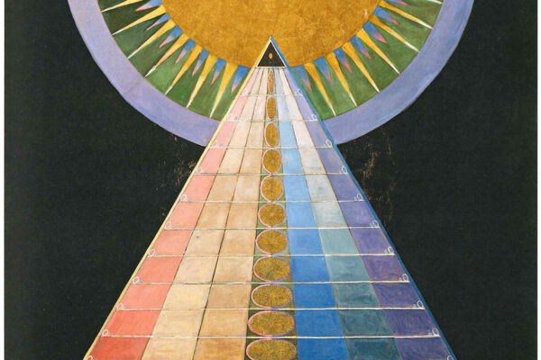 ヒルマ・アフ・クリント《祭壇画，グループX，No.1》　1915年　ヒルマ・アフ・クリント財団